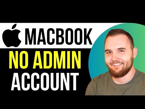 Macbook FIX No Admin Account (2025)