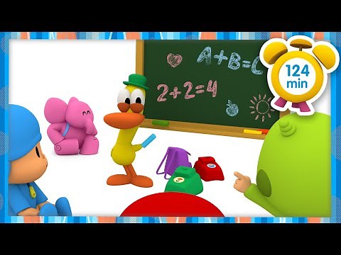 🎓 POCOYÓ en ESPAÑOL - El profesor Pato [ 124 minutos ] | CARICATURAS y DIBUJOS ANIMADOS para niños