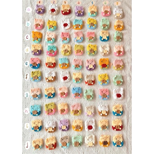 Handmade Crochet Winnie the Pooh Animal Airpods Mini Bag Keychain - Kawaii Keyring - Etsy