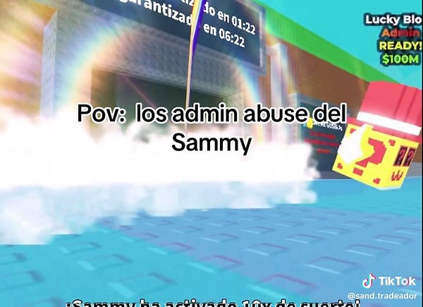 Lucky Block Gameplay and Admin Issues