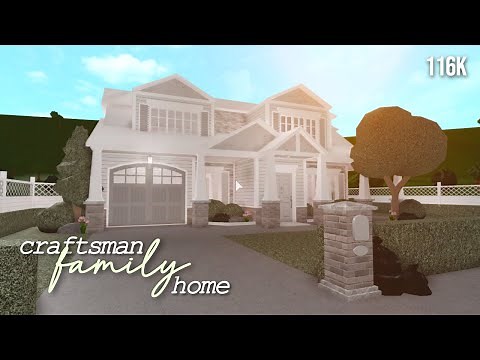 Roblox | Bloxburg | Craftsman Family Home