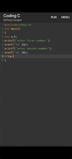 “C Program Trick to Find Largest Number 🚀 #coding #shorts”
