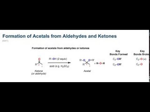 Acetal Formation