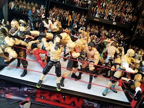WWE ROYAL RUMBLE ACTION FIGURE MATCH!
