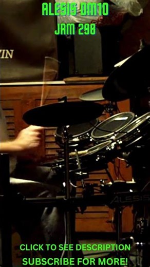ALESIS DM10 JAM 298 #SHORTS #VIRAL #VIRALSHORTS #DRUMS