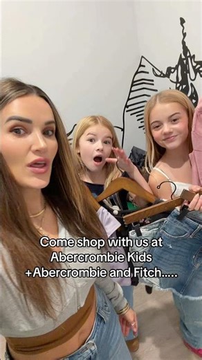 ABERCROMBIE shopping vlog + try on haul! 🛍️#abercrombie #vlog #shopping