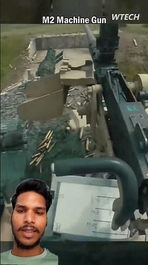 🇮🇳🤙Reloading and shooting with the US Army Abrams tank machine gun 🔫