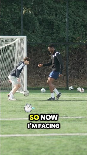 How to Defend 1v1s as a Center Back #shorts #soccer