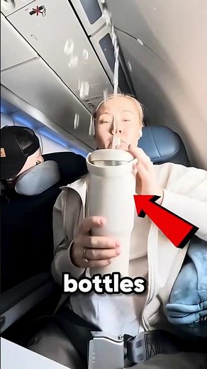Why Bottles Explode When You Open Them on a Plane! #airplane #science #facts