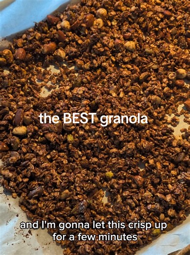 Delicious Sea Salt Chocolate Granola Recipe