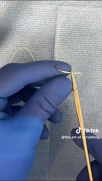 Left Handed Suture Techniques for Surgical Tech Students