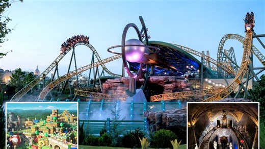 Universal’s Epic Universe park opens - including an arcade game inspired world
