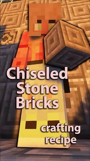 Chiseled Stone Bricks - Short Shorts by StrawberryGS - Minecraft Crafting Recipe