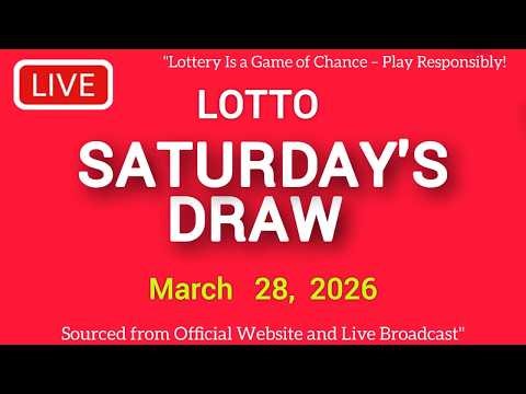 The National Lottery Lotto Draw Live results from Saturday 28 Mar 2026 | tonight lotto