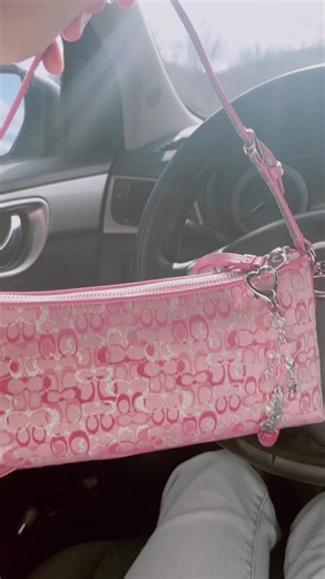 #coach #lovecoach #pink #bag #girly