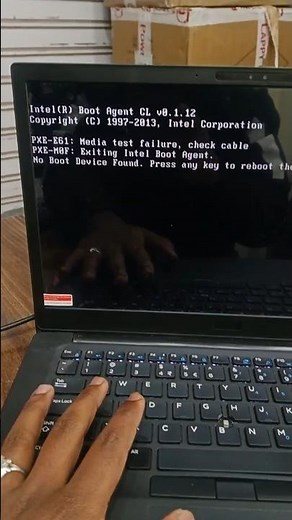 No Boot Device Found. Press any key to reboot thePXE-E61 Media Test Failure FixNo Boot Dev