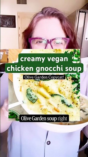 Vegan Gnocchi Soup for Dinner - Cook with Me! 🥄✨ #veganfood #vegan #soup #recipe #souprecipe