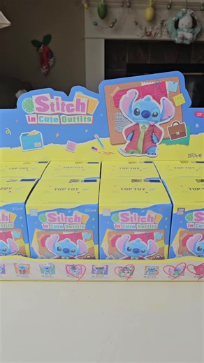 Which outfit does Stitch look best in?! • #stitch #stitchincuteoutfits #blindbox #blindboxcase #fyp