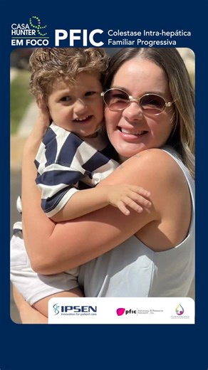 Casa Hunter on Instagram: "Keila Mattos é mãe do Oscar, um menino de 2 anos e sete meses, diagnosticado com PFIC tipo II, aos 6 meses de idade. Ela acredita que compartilhar sua história é uma forma de levar informações à sociedade, dar mais visibilidade à essa condição rara e apoio a outras famílias que lidam com os desafios de conviver com uma doença pouco conhecida. #casahunter #febrararas #casadosraros #pfic #doençasraras"