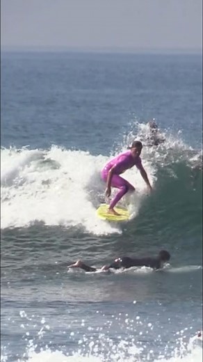Kalani Robb surfing a boogie board at Lowers and blowing minds! 🤯 Catch Surf #surfing #trestles #beach #ollie #surf #boogieboard #360 #1BB | Beefs TV