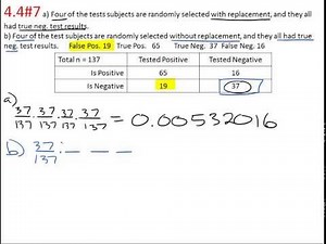 Statistics - Conditional Probability Example