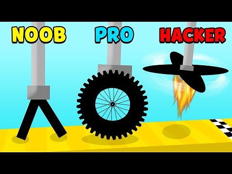 NOOB vs PRO vs HACKER - Scribble Rider