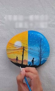 Easy Stone painting ideas