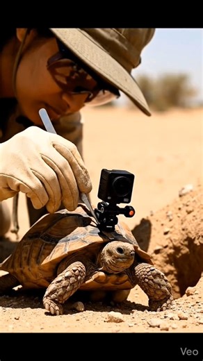 Desert Tortoise POV 🐢 Inside a Hidden Underground Shelter