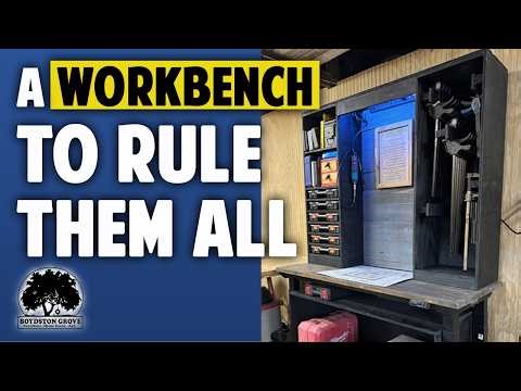 The BEST Workbench & Storage System I've Ever Built!