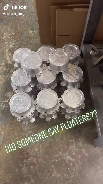 Floating Caps for Dually Wheels by Forgiatowheels