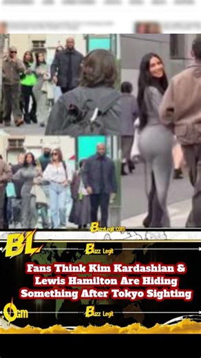 Kim Kardashian and Lewis Hamilton stepping out together in Tokyo has fans convinced this isn’t