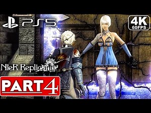 NIER REPLICANT PS5 Gameplay Walkthrough Part 4 BOSS FIGHT [4K 60FPS] - No Commentary (FULL GAME)