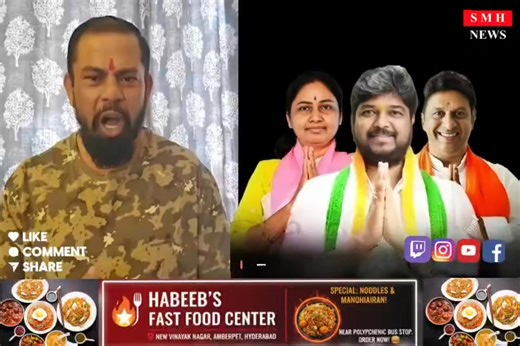 "Raja Singh’s bold statement Learn from Congress… If this continues, BJP won’t win even in the next 50 years!" – Raja Singh’ Hyderabad: In a surprising remark, MLA T. Raja Singh from Goshamahal has advised his own party to learn from Congress, warning that if they don’t, the BJP may not be able to win even after 50 years. This statement has sparked fresh debates in political circles. 🔸 Is there growing internal dissatisfaction within the BJP? 🔸 What lessons does Raja Singh think the BJP should