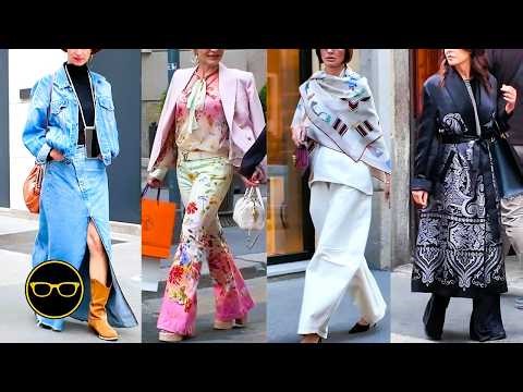 ITALIAN EFFORTLESS ELEGANCE BEAUTY Milan Street Style SPRING 2026 NEW Trends LUXURY Window SHOPPING