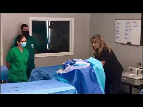 Surgical Tech Draping Procedure By Wendy Raley
