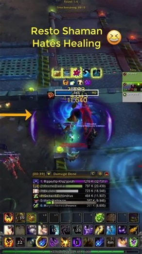 Restoration Shaman Hates Healing in World of Warcraft