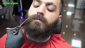 Crazy Haircut Transformation ✔︎ Beard & Men's Hairstyle (Barber Tutorial 2018) USA/Dubai