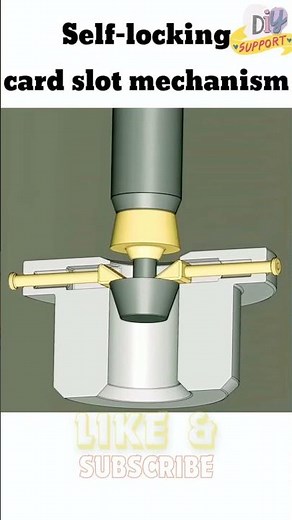 self locking and unlocking mechanism technology