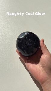 Coal block lovers where you at 🖤 this feel is sooo good #stressball #asmr #oddlysatisfying #sensory #texture #squishy #relaxing #satisfying #viral #reels | Jolislime