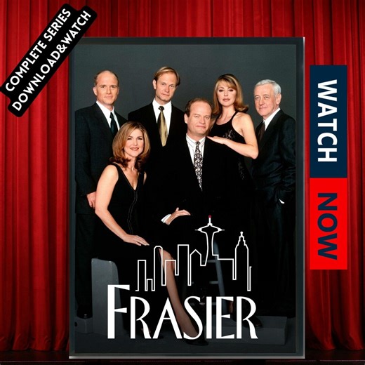 Frasier (1993–2004) – Complete Series – Digital Version – DVD Quality – Sitcom