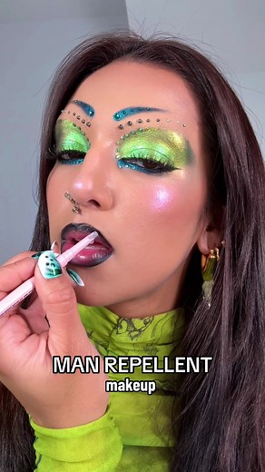 Intimidating Makeup Tutorial: Make Them Run with Man Repellent Makeup