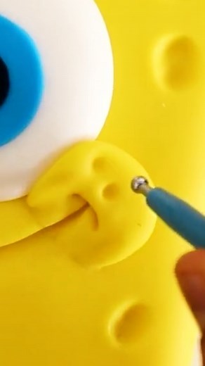 4.3K views · 130 reactions | SpongeBob's Smile, Captured in Cake Form! | Koalipops | Facebook