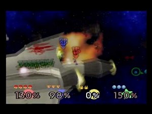 Super Smash Bros. N64 -- Free-for-All Session 1 - Round 1