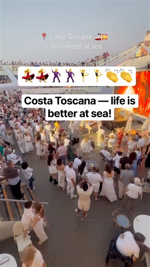 📍 Costa Toscana 🚢🇮🇹Italia #costatoscana #costacruises