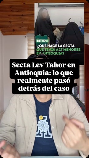 Yosimellamojavier🏳️‍🌈 on Instagram: "Secta Lev Tahor en Antioquia: lo que realmente pasó detrás del caso Lo de Yarumal no fue un chisme local: encontraron a 17 menores con la secta Lev Tahor, un grupo que ya había tenido alertas en México y Guatemala por cómo movían a los niños de un país a otro. Llegaron a Colombia intentando instalarse en una zona rural y pasaron desapercibidos hasta que los vecinos prendieron las alarmas. Aquí te dejo el contexto completo, sin drama pero sin tapar nada. #Co