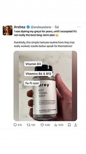 Known as The Wrinkle Cream of Haircare®, Arey is the first functional beauty brand to target aging hair with a proactive, science-driven approach. | Arey