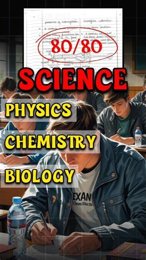 How to Score 80/80 In SCIENCE Exam #class10 #class9 #class10science #science #scienceclass10 #exam