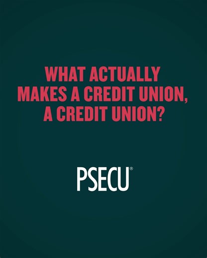 How do credit unions benefit their members? Tune in every week as we share the many ways credit unions put people first. #CreditUnionDifference #PSECU #PeopleHelpingPeople | PSECU