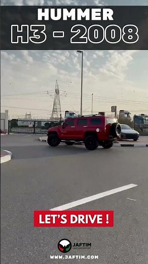 HUMMER H3 2008 in RED! FULL SPECS REVIEW | 3.7L PETOL | LHD | 4X4 | PREMIUM CONDITION | JAFTIM CARS