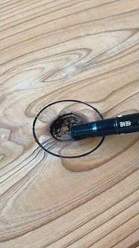 A Surprising Way to Patch a Knot Hole #shorts #woodworking #diy